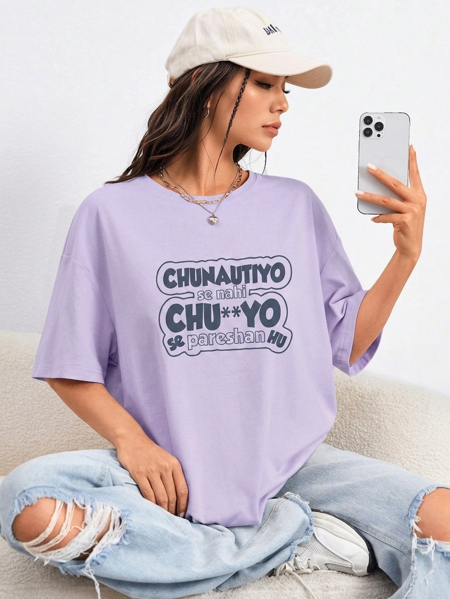 The "Daily Struggle" Hindi Slogan Premium Cotton T-Shirt