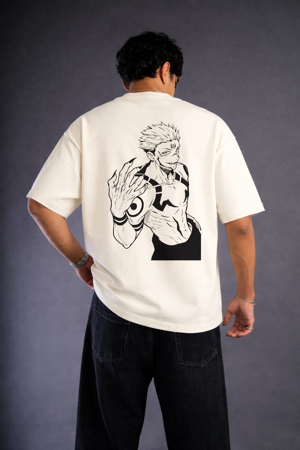 Ryomen Sukuna | King of Curses Premium Oversized Graphic Tee