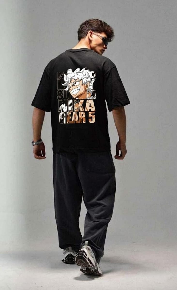 Luffy Nika Gear 5 Graphic Tee | StreetOrbit