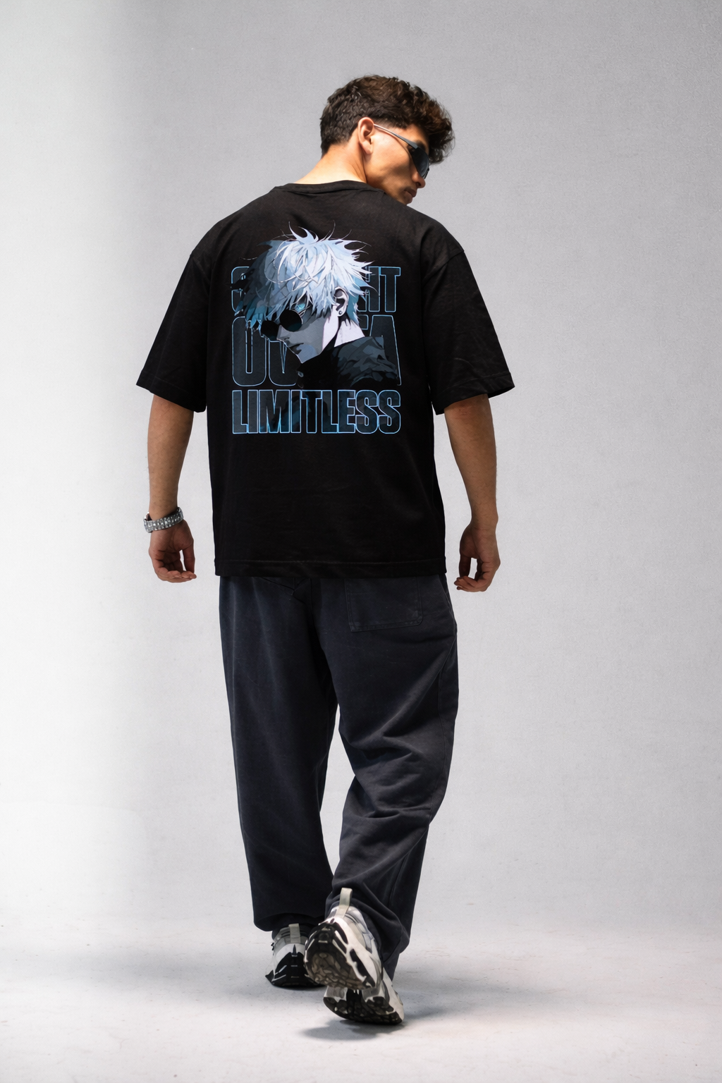 Satoru Gojo Oversized Anime T-Shirt
